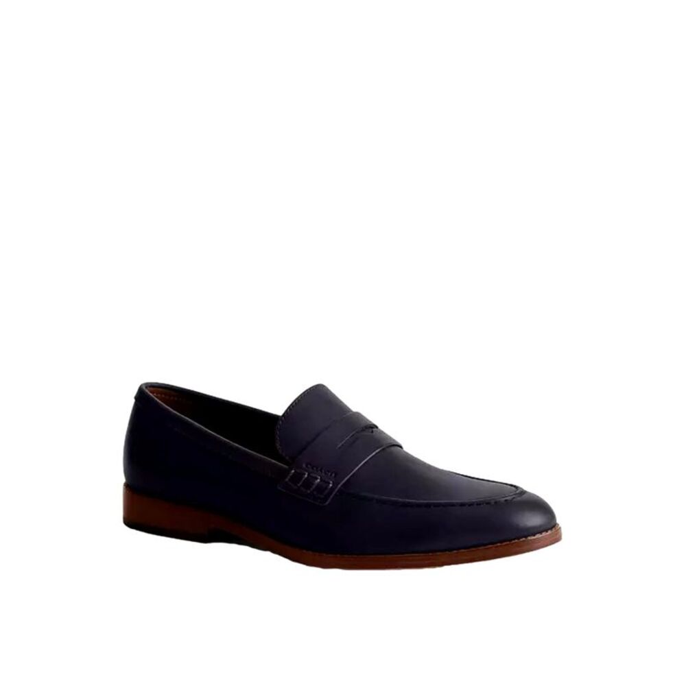 COACH Declan Loafer Midnight Navy CN350 Men's - Picture 4 of 4